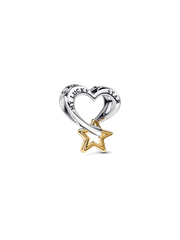 Lucky Star & Heart Charm