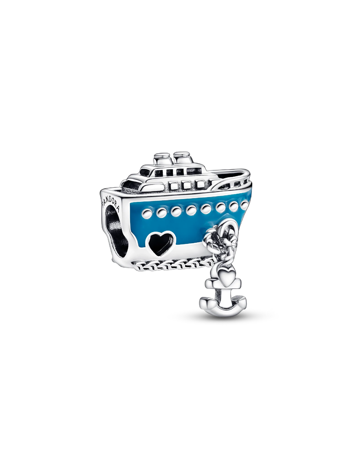 Anchored Cruise Ship Charm