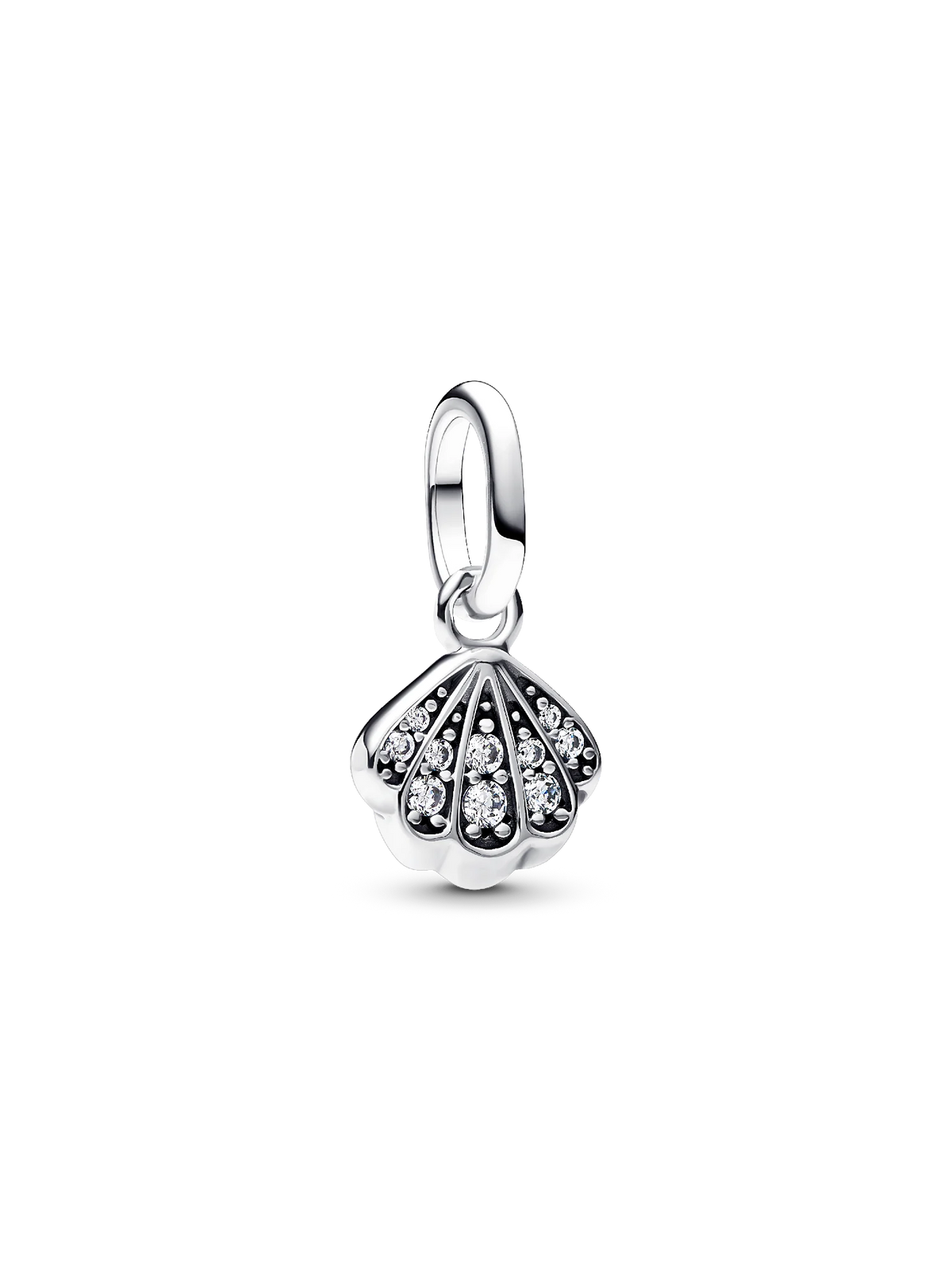 Sparkling Shell Mini Dangle Charm