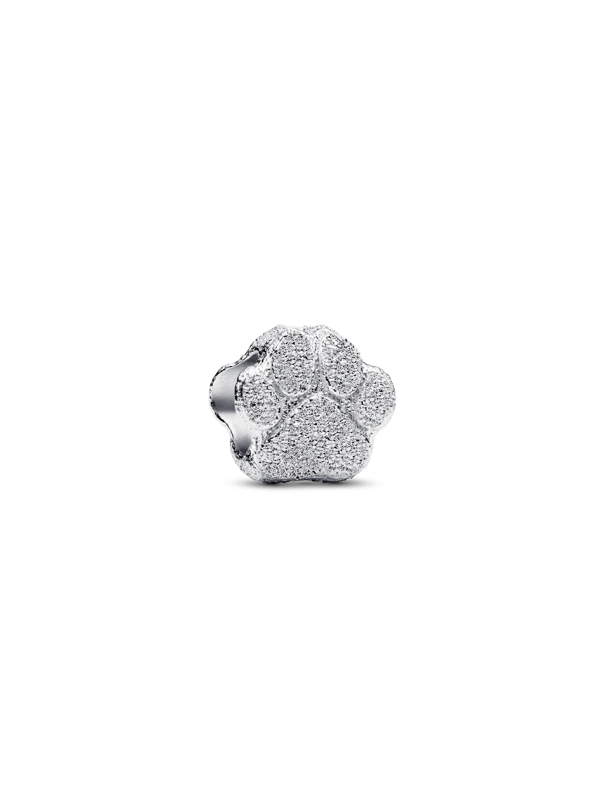 Textured Paw Mini Charm