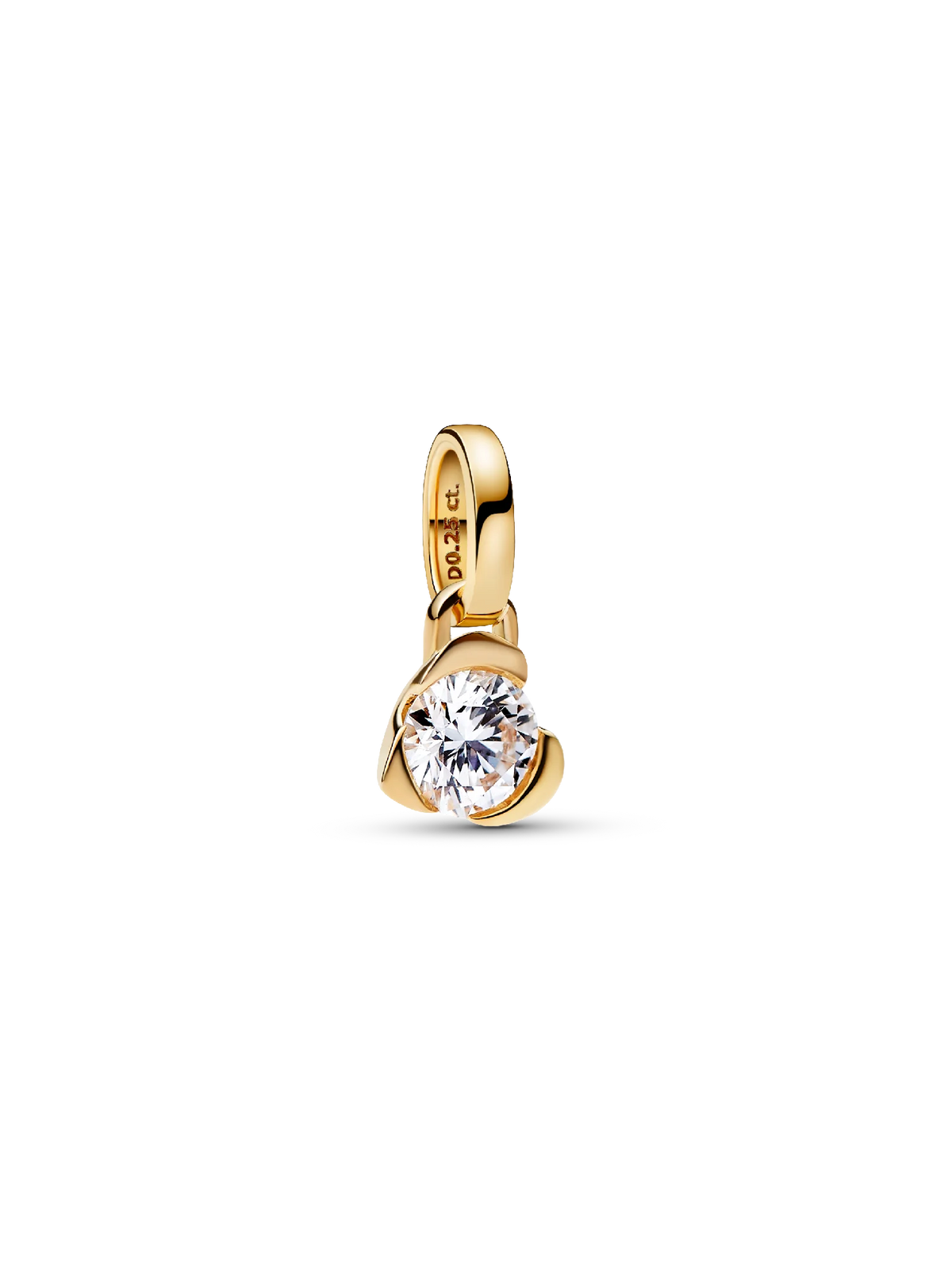 Pandora Talisman 14k Gold Lab-grown Diamond Heart Pendant