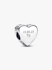 Engravable Heart Charm
