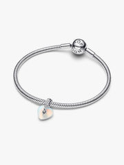 Shooting Star & Heart Dangle Charm