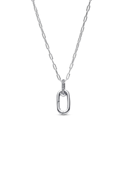 Openable Link Pendant Necklace