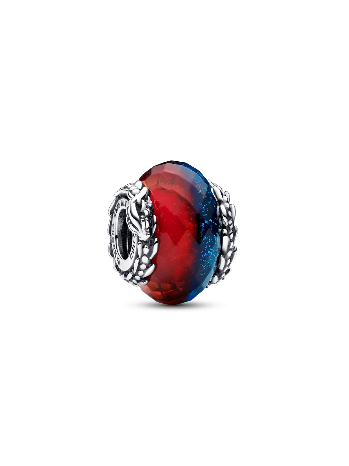 FINAL SALE - Game of Thrones Ice & Fire Dragons Dual Murano Glass Charm