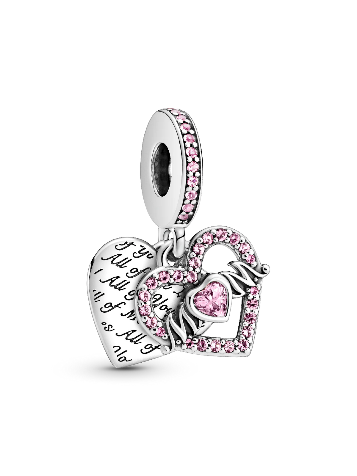 Heart & Mom Dangle Charm