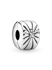 Sparkling Sunburst Clip Charm
