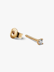 Pandora Era Lab-grown Diamond Stud Earrings 14K Gold