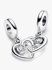 FINAL SALE - Forever & Always Splittable Dangle Charm