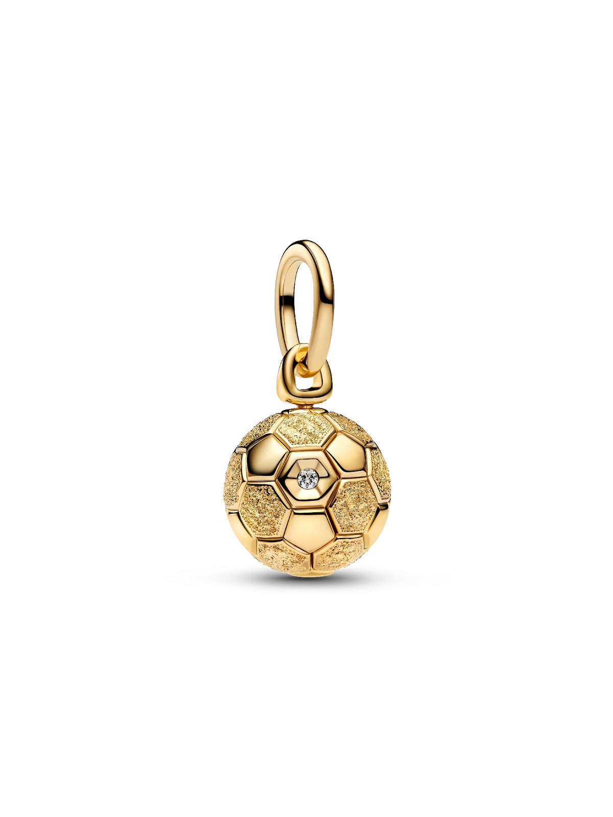 Soccer Ball 2026 Lab-Grown Diamond Dangle Charm