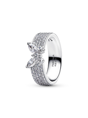 Sparkling Butterfly Bold Ring