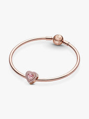 Sparkling Levelled Heart Charm