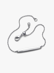 Engravable Bar Chain Bracelet