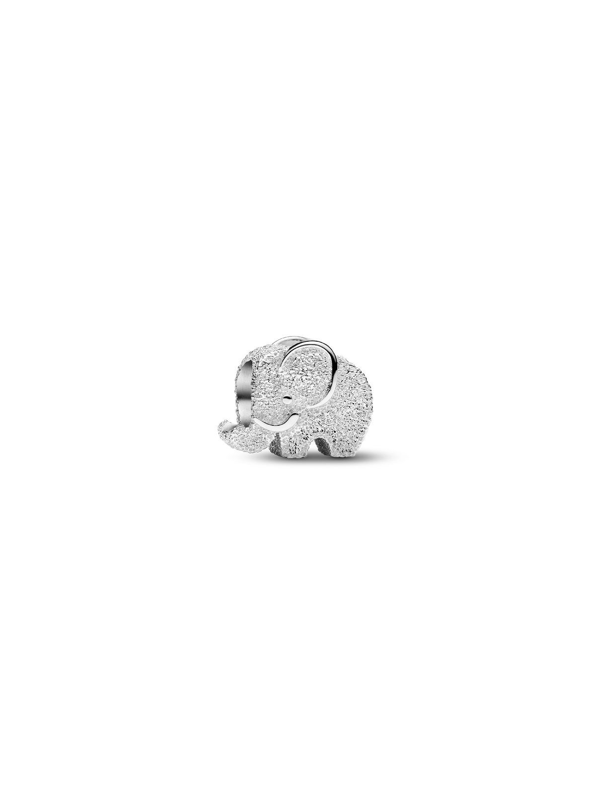 Textured Elephant Mini Charm