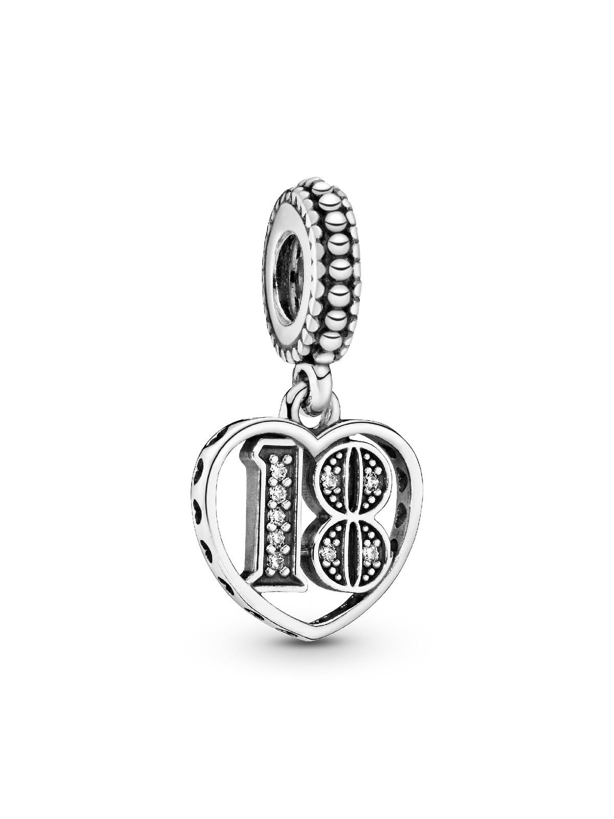 18th Celebration Dangle Charm
