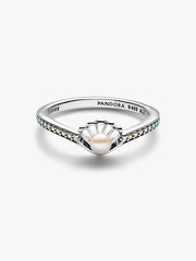 Disney Princess Ariel Shell Treated Freshwater Cultured Pearl Ring