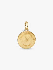 Swallow Medallion Charm