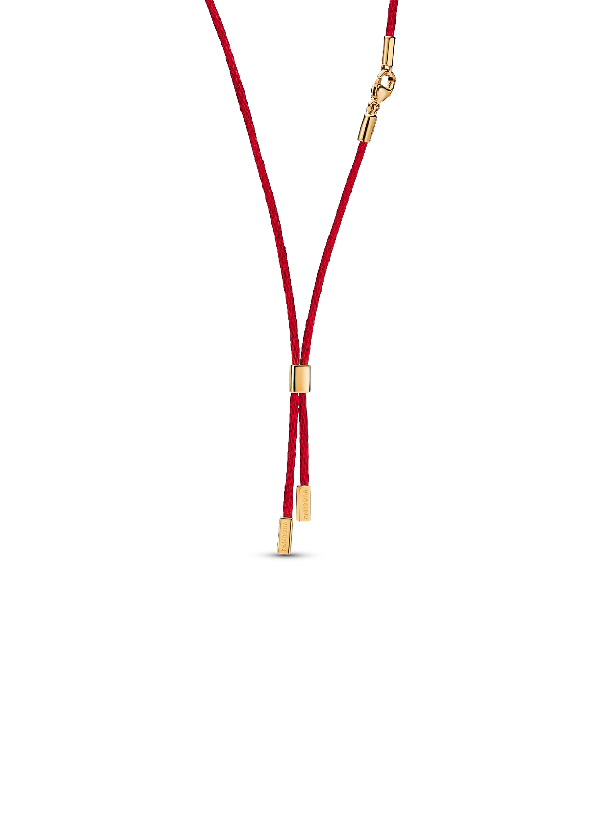Pandora Talisman Red Recycled Polyester Cord Necklace